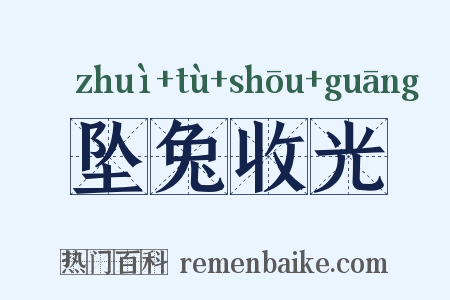 坠兔收光是什么意思的图片